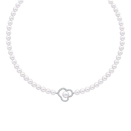 chants signature diamonds pave 项链