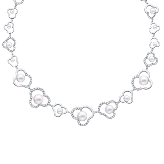 chants diamonds pave 项链