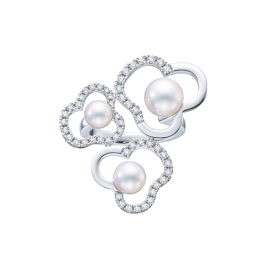 chants diamonds pave 戒指