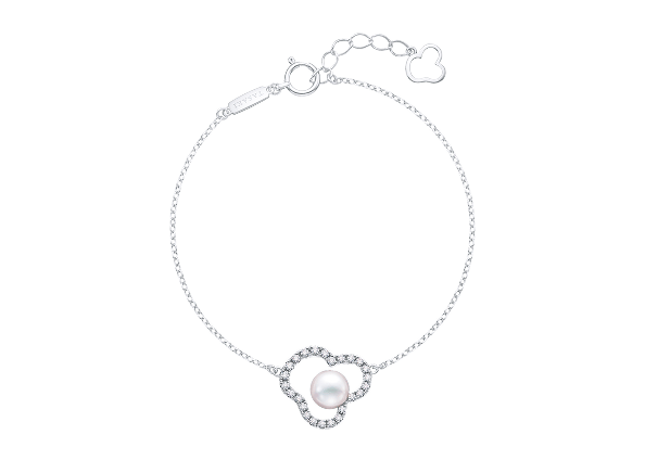 chants signature diamonds pave 手链