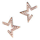 abstract star Earrings