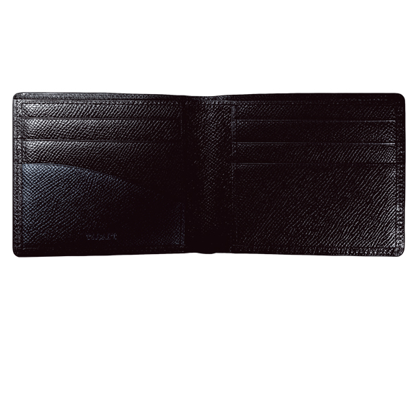 Bi-fold Wallet Black-Navy