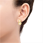 SLICED BEZEL Earrings