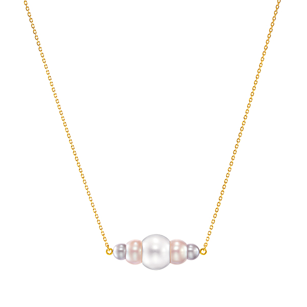 TRIPLE PEARL Necklace